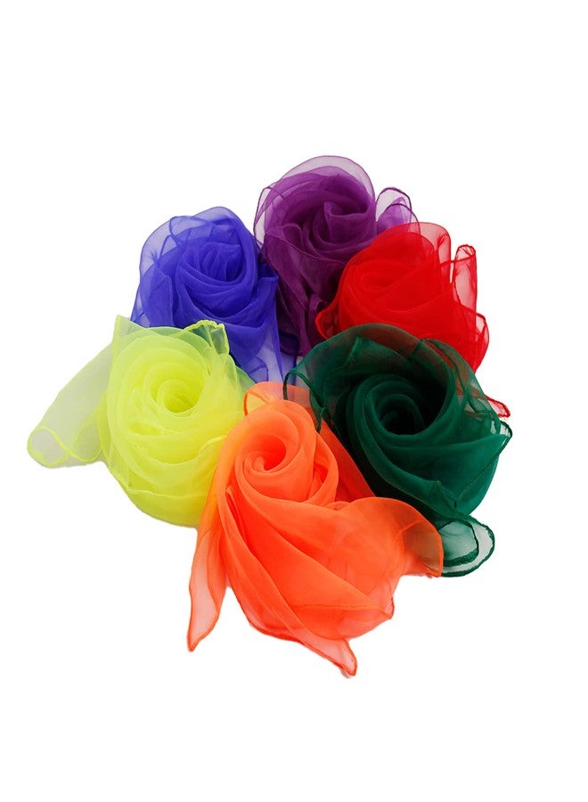 GISCO أوشحة رقص مربعة من جيسكو، أدوات سحرية للعروض | المقاس: 16 × 16 بوصة (12) - Image 2